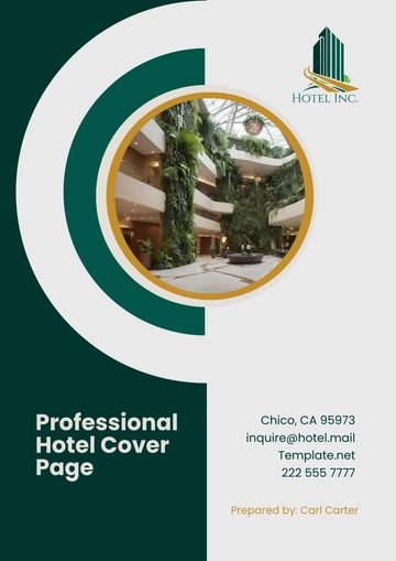 Free Hotel Sales SOP Template Template to Edit Online