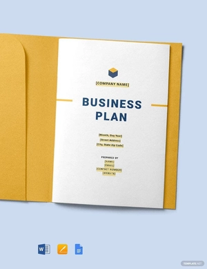 General Contracting Company Business Plan Template