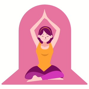 Free Yoga Beauty Icon to Edit Online
