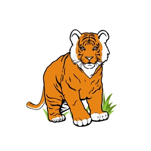 Free Tiger Animal Clipart to Edit Online