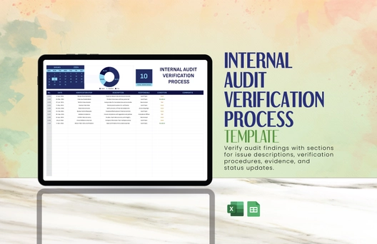 Internal Audit Verification Process Template