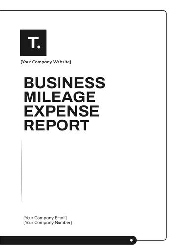 Free Business Mileage Expense Report Template to Edit Online