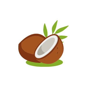 Free Coconut Fruit Clipart to Edit Online