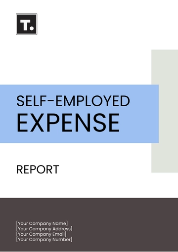 Free Self Employed Expense Report Template to Edit Online