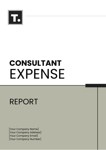 Free Consultant Expense Report Template to Edit Online