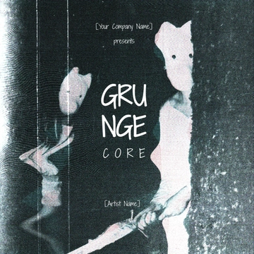 Free Grunge Core Album Cover Template to Edit Online