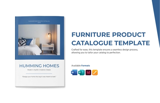 Furniture Product Catalogue Template