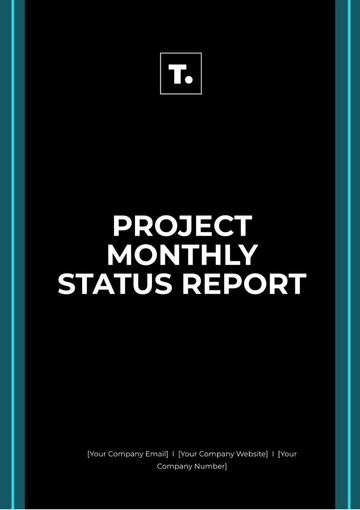 Free Project Monthly Status Report Template to Edit Online