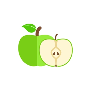 Free Green Apple Fruit Clipart to Edit Online