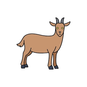 Free Goat Agriculture Icon to Edit Online