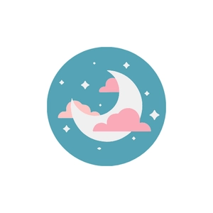 Free Aesthetic Moon Clipart to Edit Online