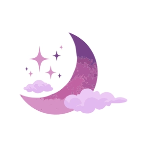 Free Watercolor Moon Clipart to Edit Online