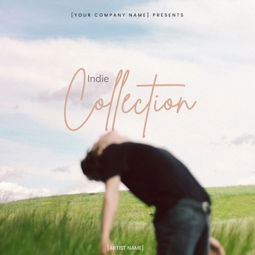 Free Indie Music Album Cover Template to Edit Online