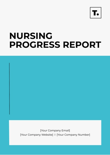 Free Nursing Progress Report Template to Edit Online