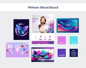 Free Website Mood Board Template to Edit Online Free Website Mood Board Template to Edit Online