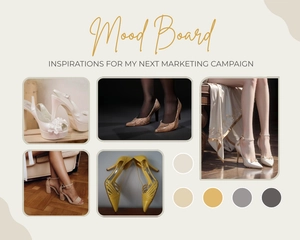 Free Marketing Campaign Mood Board Template to Edit Online