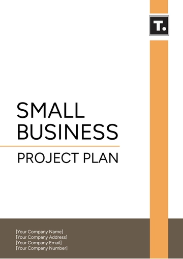 Free Small Business Project Report Template to Edit Online