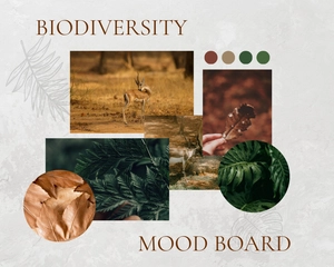 Free Biodiversity Mood Board Template to Edit Online