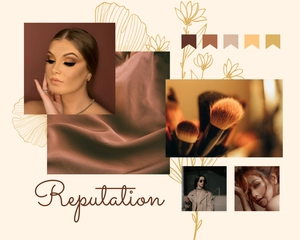Free Reputation Mood Board Template to Edit Online