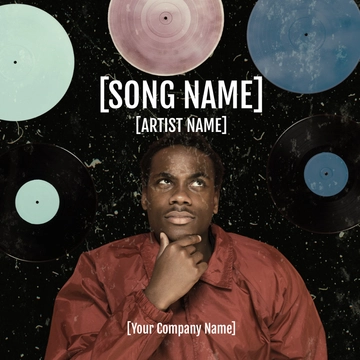 Free Worn Album Cover With Ringwear to Edit Online