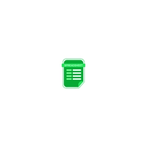 Free Spreadsheet File Icon to Edit Online