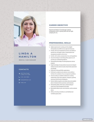 Medical Case Manager Resume