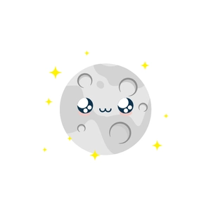 Free Cute Moon Clipart to Edit Online