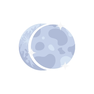 Free Pearl Moon Clipart to Edit Online