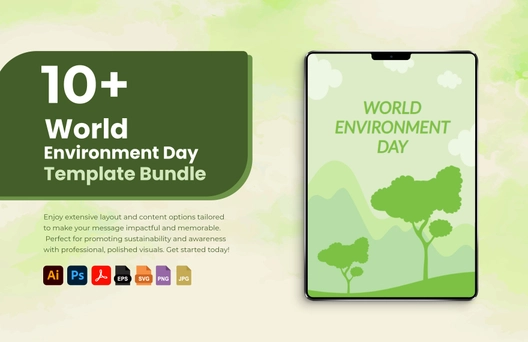 10+ World Environtment Day Template Bundle
