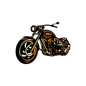 Free Big Motorcycle Clipart to Edit Online