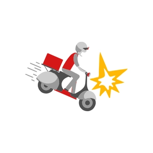Free Motorcycle Accident Clipart to Edit Online
