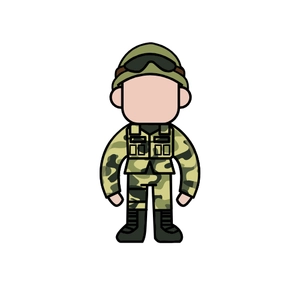 Free Military Uniform Icon to Edit Online