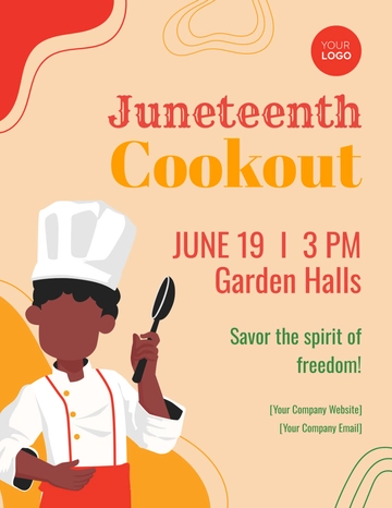Free Juneteenth Cookout Flyer Template to Edit Online Free Juneteenth Cookout Flyer Template to Edit Online