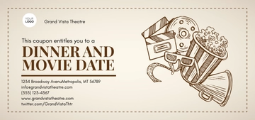 Free Coupon Template For Boyfriend to Edit Online
