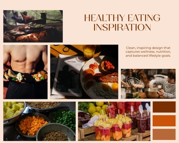Free Healthy Eating Mood Board Template to Edit Online Free Healthy Eating Mood Board Template to Edit Online