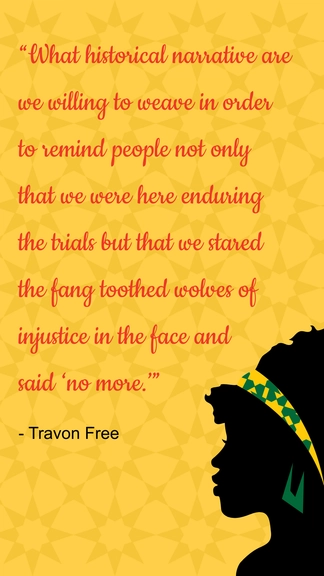 Free Juneteenth History Quote Template to Edit Online