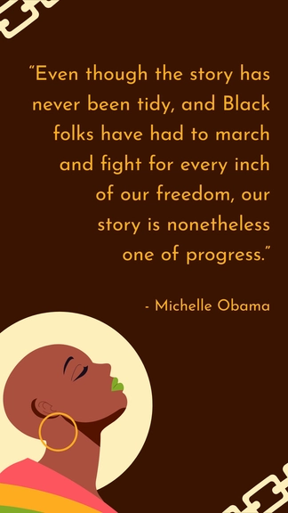 Free Happy Juneteenth Quote Template to Edit Online