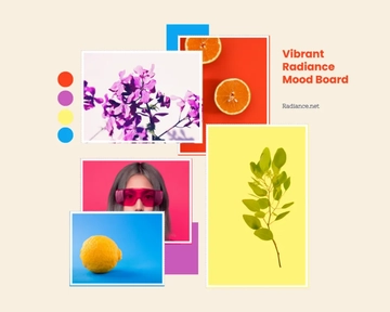Free Vibrant Mood Board Template to Edit Online Free Vibrant Mood Board Template to Edit Online