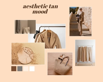 Free Tan Mood Board Template to Edit Online Free Tan Mood Board Template to Edit Online