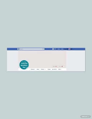 National Maritime Day Facebook Profile Photo Template