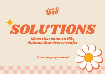 Free Retro Digital Signage Template to Edit Online
