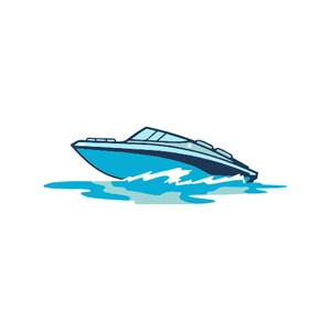 Free Speed Boat Clipart to Edit Online