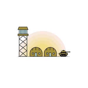 Free Military Base Icon to Edit Online