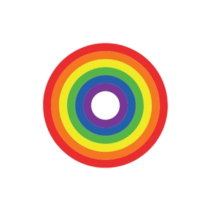 Free Rainbow Circle Clipart to Edit Online