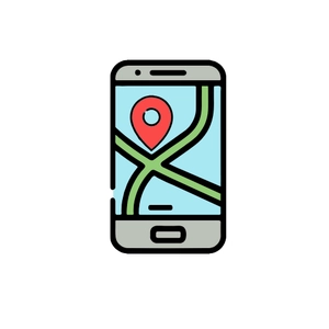 Free GPS Map Icon to Edit Online