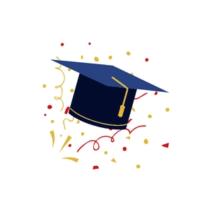 Free Happy Graduation Clipart to Edit Online