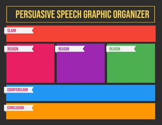 Free Persuasive Speech Graphic Organizer Template to Edit Online
