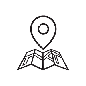 Free Map Outline Icon to Edit Online