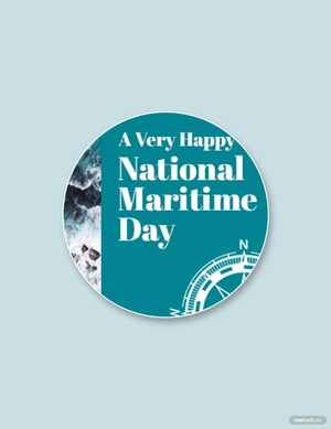 National Maritime Day Google Plus Header Photo Template