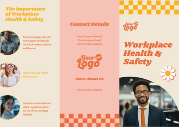Free Retro Pamphlet Template to Edit Online